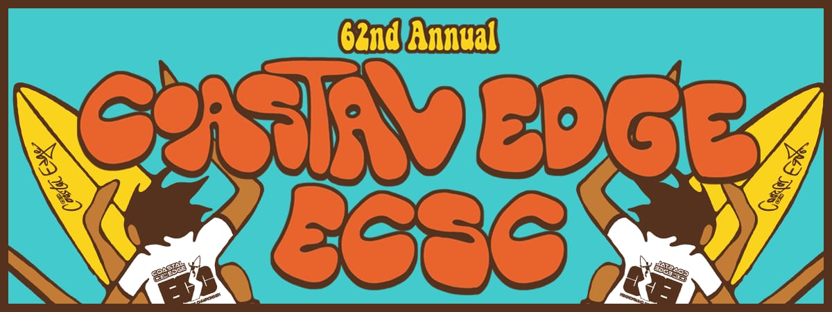 Coastal Edge East Coast Surfing Championship 2024 Featuring Artist Andy Davis