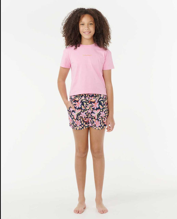 Girl's Sunset Skies Walkshort