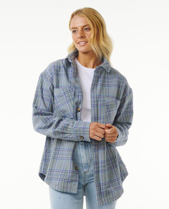 High Tide Soft Flannel Shirt Jacket