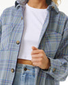 High Tide Soft Flannel Shirt Jacket