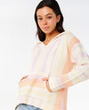 Neon Isles Knit Poncho