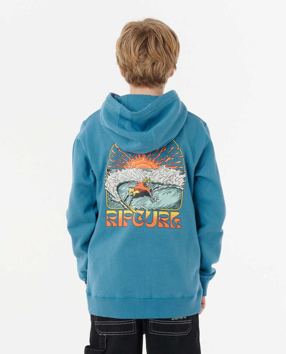 Boy's Grateful Shred Zip Hood