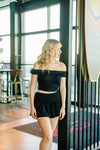 Ava Ribbed Skort