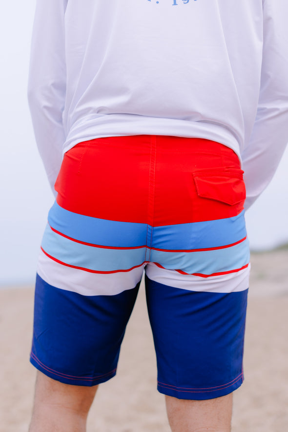 Coastal Pride Boardshort Blue