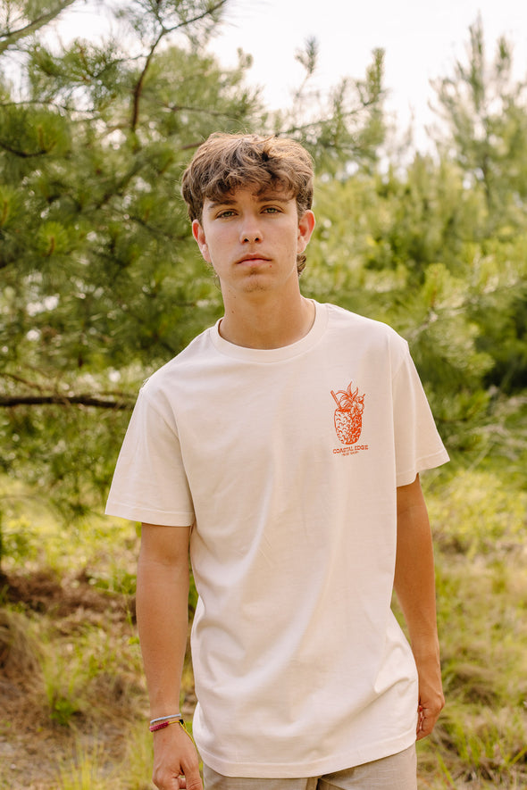 Coastal Edge x Stoefs Studio Surfing Skeleton Tee