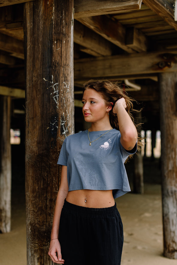 Golden Coast Cropped Tee