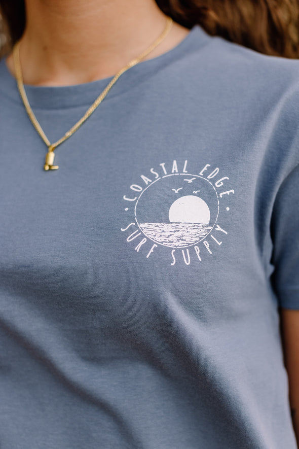 Golden Coast Cropped Tee