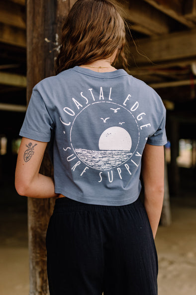 Golden Coast Cropped Tee