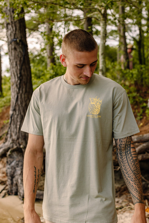 Coastal Edge x Stoefs Studio Surfing Skeleton Tee