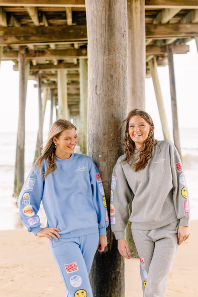 Aqua Muse Crewneck