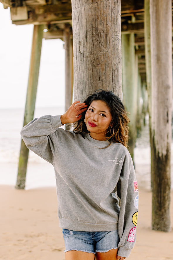 Aqua Muse Crewneck