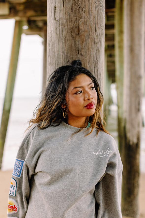 Aqua Muse Crewneck