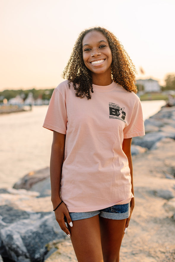 Coastal Edge East Coast Surfing Championship 2024 Featuring Artist Andy Davis Short Sleeve T-Shirt