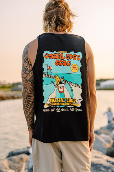 Coastal Edge East Coast Surfing Championship 2024 Featuring Artist Andy Davis Tank