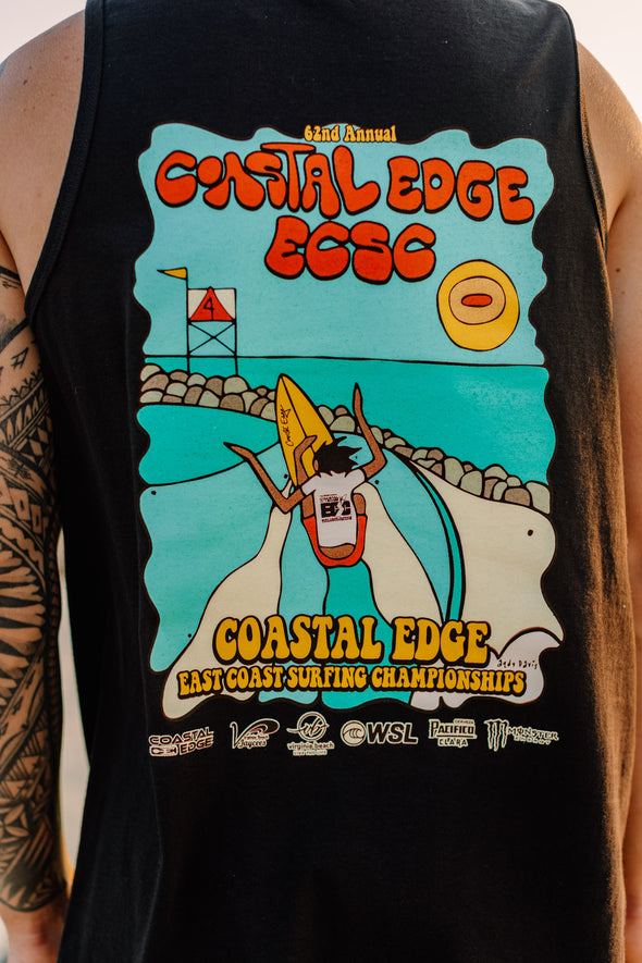 Coastal Edge East Coast Surfing Championship 2024 Featuring Artist Andy Davis Tank