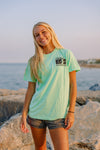 Coastal Edge East Coast Surfing Championship 2024 Featuring Artist Andy Davis Short Sleeve T-Shirt