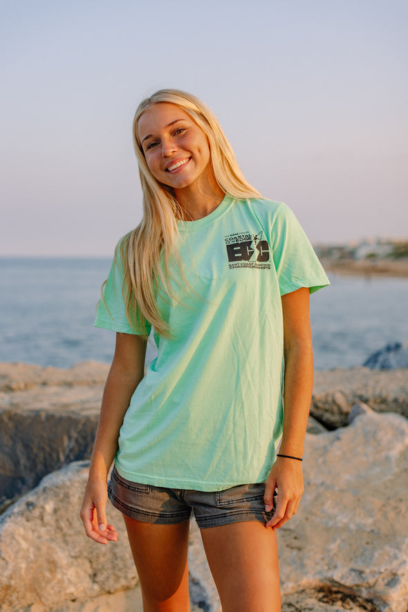 Coastal Edge East Coast Surfing Championship 2024 Featuring Artist Andy Davis Short Sleeve T-Shirt