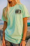 Coastal Edge East Coast Surfing Championship 2024 Featuring Artist Andy Davis Short Sleeve T-Shirt