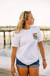 Coastal Edge Shoot The Pier 2024 Short Sleeve Tee