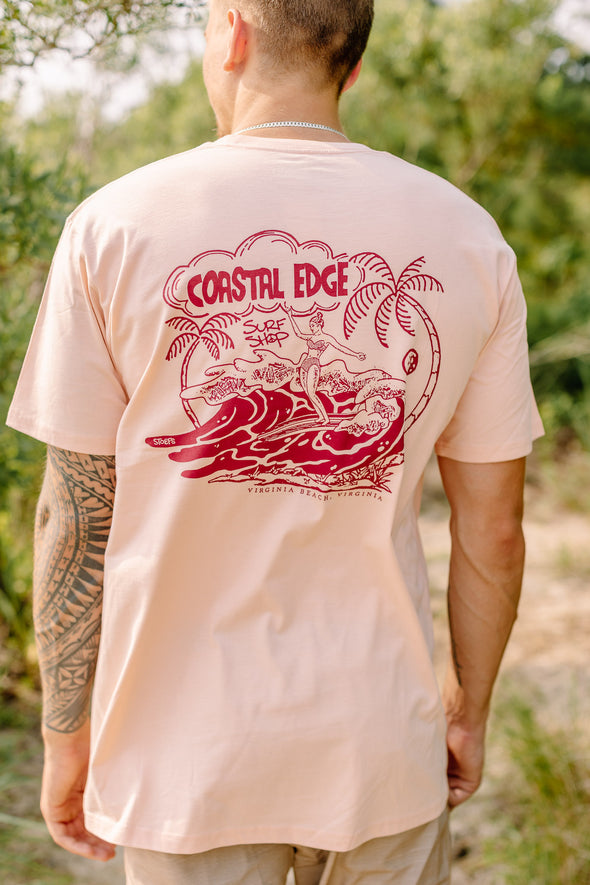 Coastal Edge x Stoefs Studio Longboard Weather Tee
