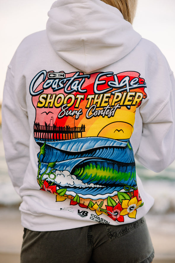 Coastal Edge Shoot The Pier 2024 Hoodie