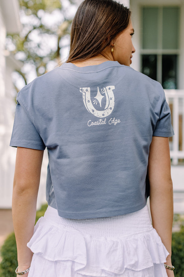 Lucky You Cropped Tee