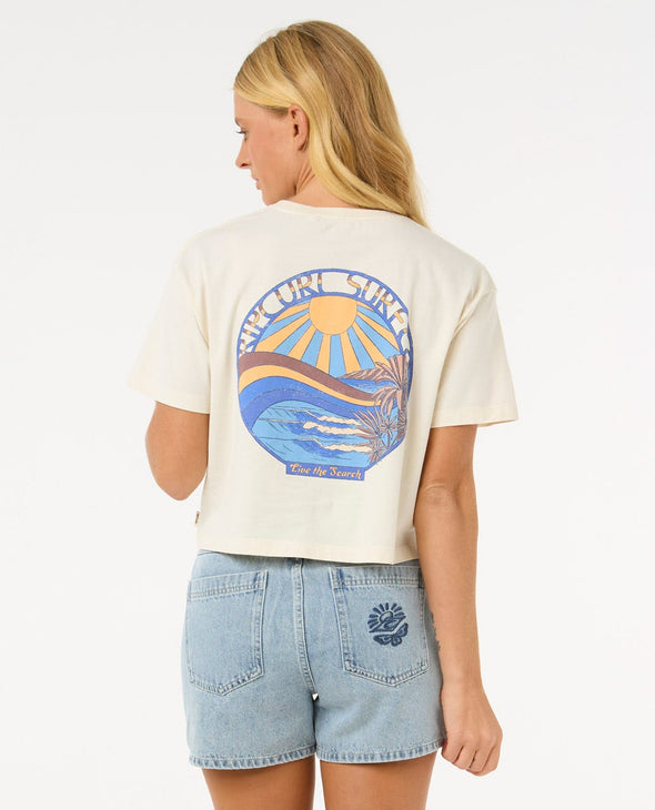 Sun & Sea Cropped Tee