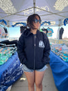 Coastal Edge East Coast Surfing Championship 2025 Zip Hoodie Featuring Artist Aaron Fulcher