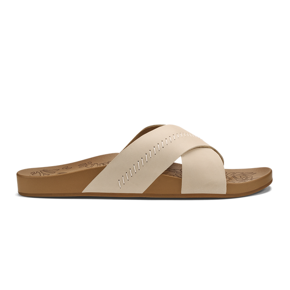 Kīpe‘a ‘Olu Women's Sandals Puka/Tan
