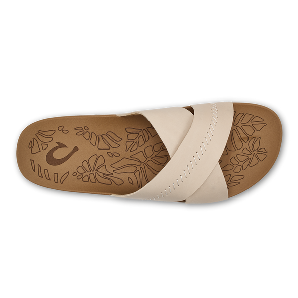 Kīpe‘a ‘Olu Women's Sandals Puka/Tan