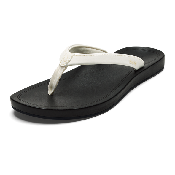 ‘Uiki Women's Sandals Bright White/Lava Rock