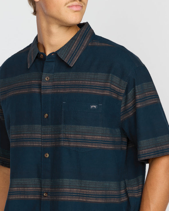 All Day Stripe Short Sleeve Shirt