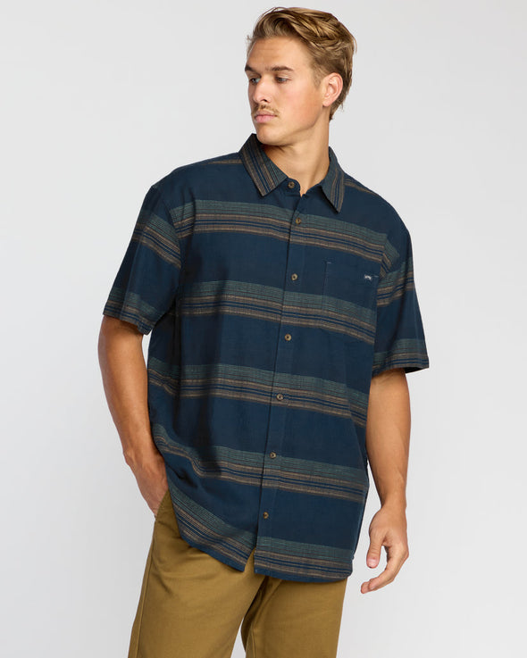 All Day Stripe Short Sleeve Shirt