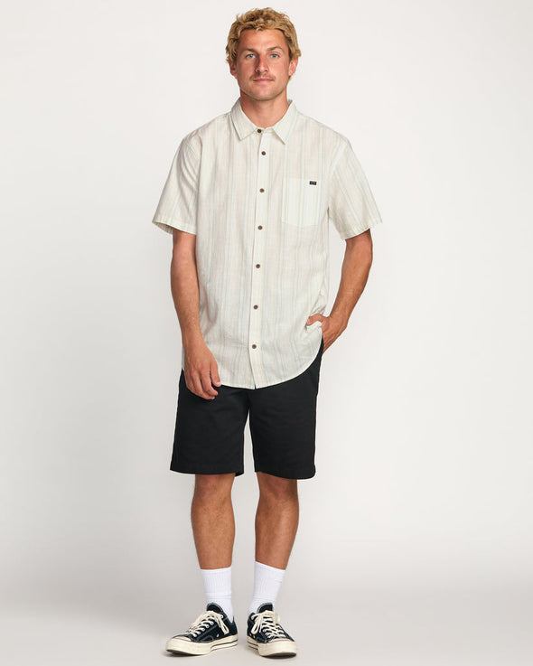 All Day Stripe Short Sleeve Shirt