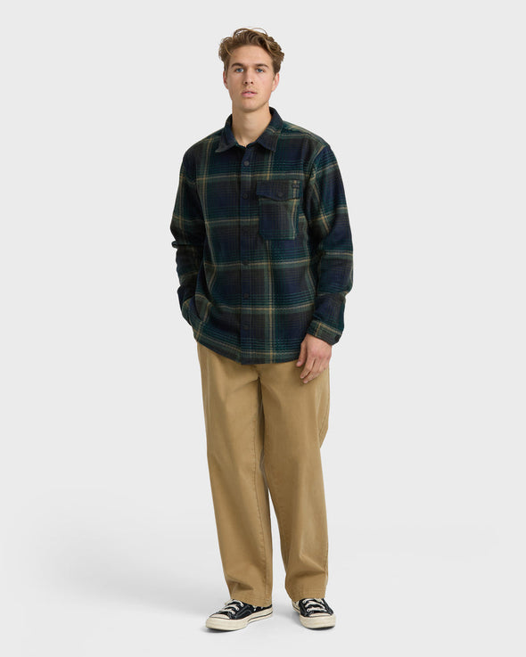 Furnace Long Sleeve Flannel Shirt