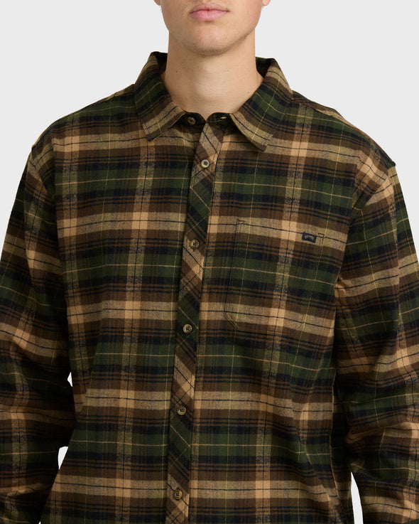 Coastline Long Sleeve Flannel Shirt