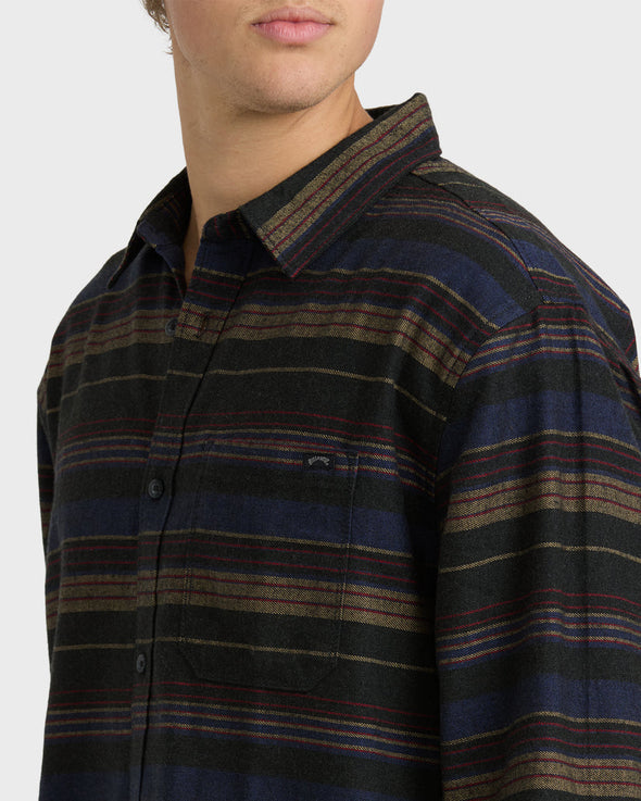 Coastline Long Sleeve Flannel Shirt
