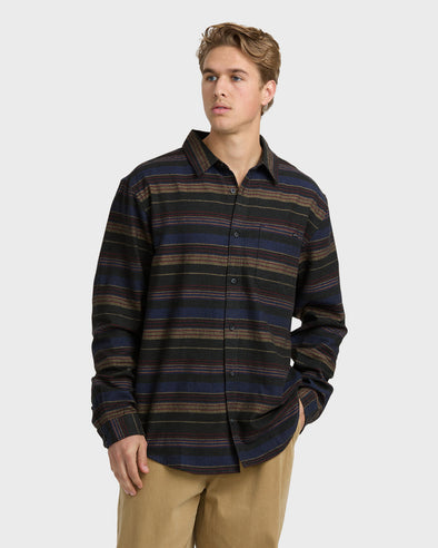Coastline Long Sleeve Flannel Shirt