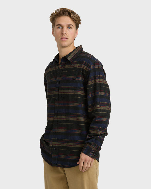 Coastline Long Sleeve Flannel Shirt