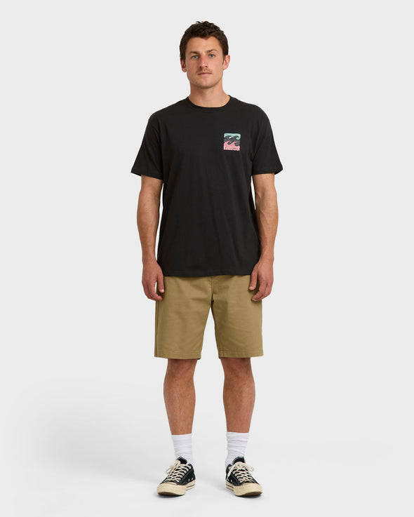 Crayon Wave Premium Short Sleeve T-Shirt