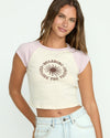 Paradise Short Sleeve Raglan Tee