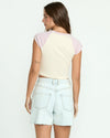 Paradise Short Sleeve Raglan Tee