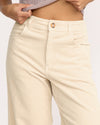 Free Fall High-Waist Cord Pants