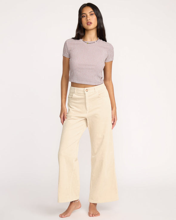 Free Fall High-Waist Cord Pants