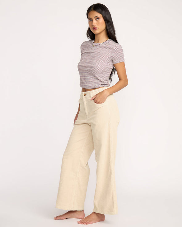 Free Fall High-Waist Cord Pants