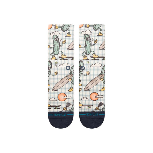 Poly Blend Crew Socks