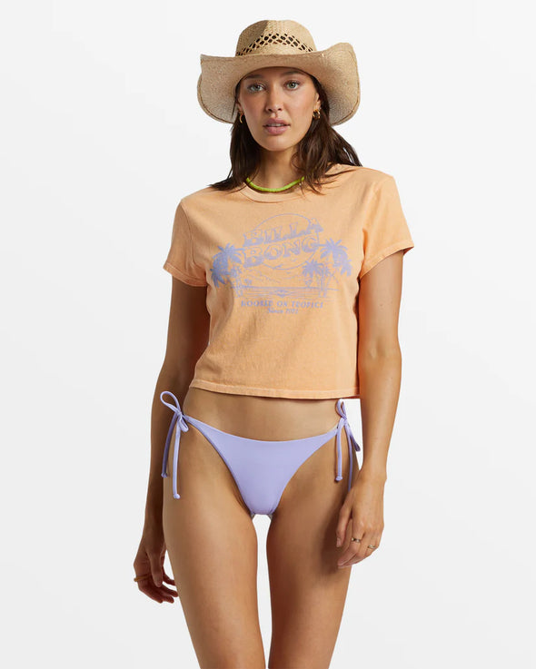 Hooked On Tropics Cropped T-Shirt