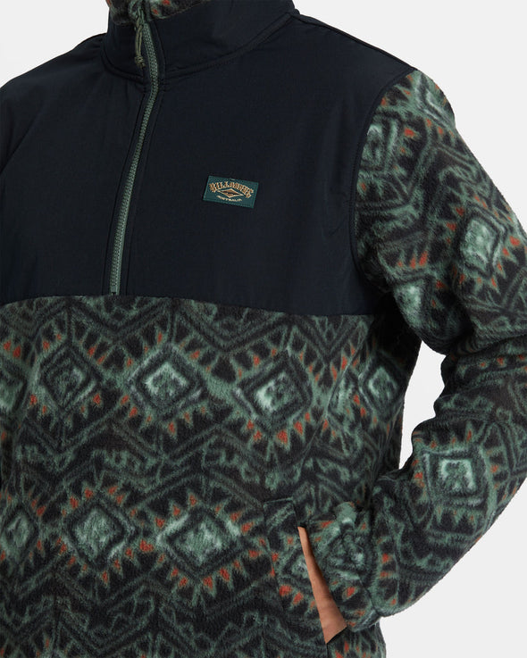 Boundary Re-Issue Polar Fleece Half Zip Pullover