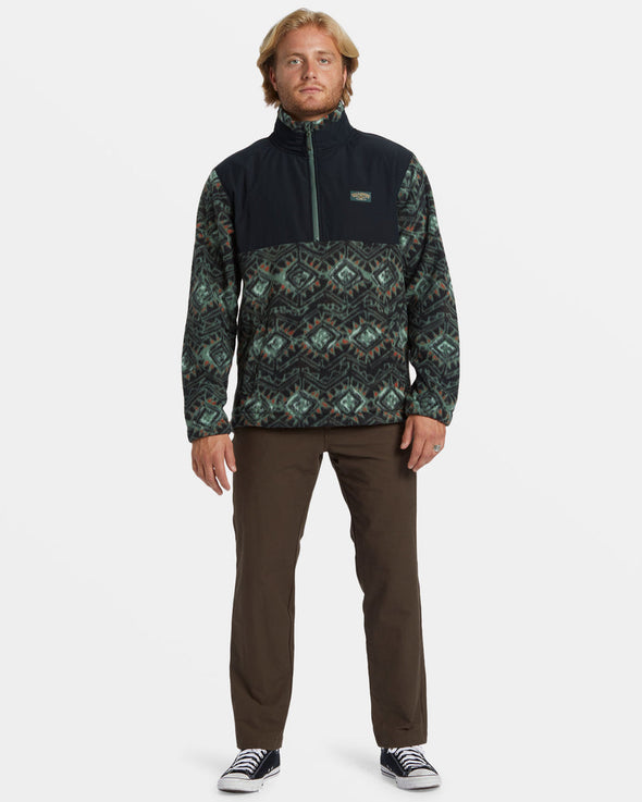 Boundary Re-Issue Polar Fleece Half Zip Pullover