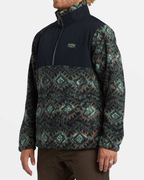 Boundary Re-Issue Polar Fleece Half Zip Pullover